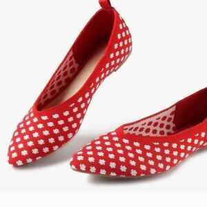 NWT Samilor Mesh Knit Comfortable Women's Slip on Pointed Toe Flats